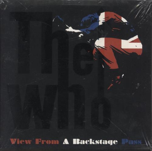The Who View From A Backstage Pass - Sealed 2 CD album set (Double CD) UK WHO2CVI861443