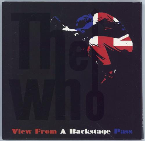 The Who View From A Backstage Pass 2 CD album set (Double CD) UK WHO2CVI778413