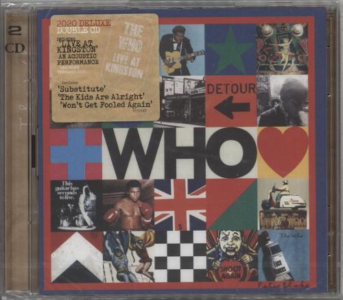 The Who Who + Live At Kingston - Sealed 2 CD album set (Double CD) UK WHO2CWH876070