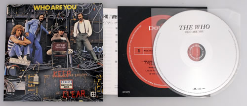 The Who Who Are You SHM CD Japanese WHOHMWH554238