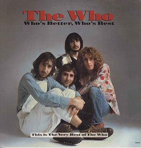The Who Who's Better, Who's Best 2-LP vinyl record set (Double LP Album) Canadian WHO2LWH306005