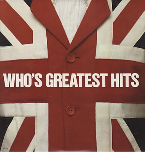 The Who Who's Greatest Hits - Gold promo stamped vinyl LP album (LP record) US WHOLPWH305936