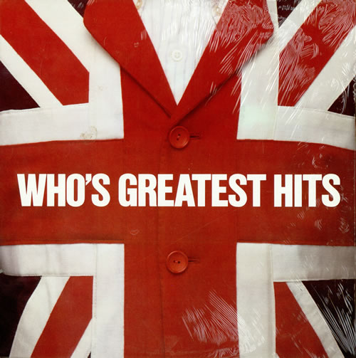 The Who Who's Greatest Hits vinyl LP album (LP record) US WHOLPWH464799