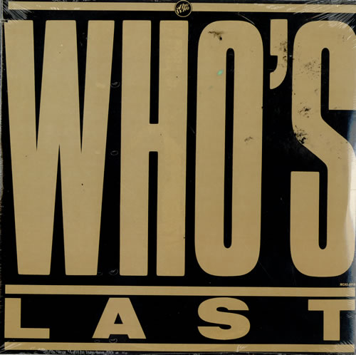 The Who Who's Last - Sealed vinyl LP album (LP record) Canadian WHOLPWH476844