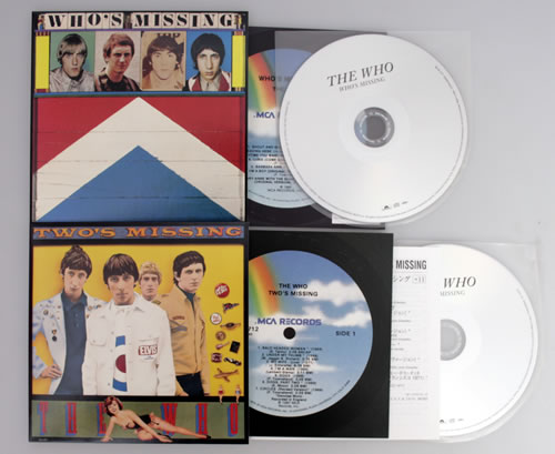 The Who Who's Missing / Two's Missing SHM CD Japanese WHOHMWH554231