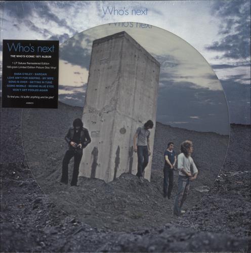 The Who Who's Next - 50th Anniversary Picture Disc Edition picture disc LP (vinyl picture disc album) UK WHOPDWH881659