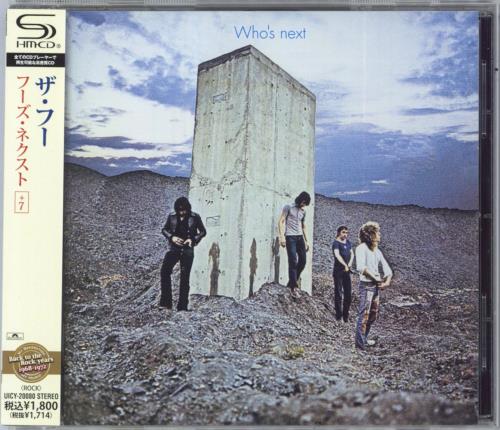 The Who Who's Next - SHM-CD SHM CD Japanese WHOHMWH464729