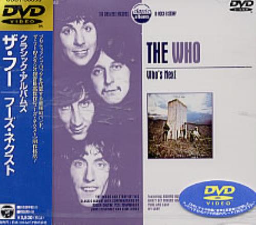 The Who Who's Next DVD Japanese WHODDWH216362