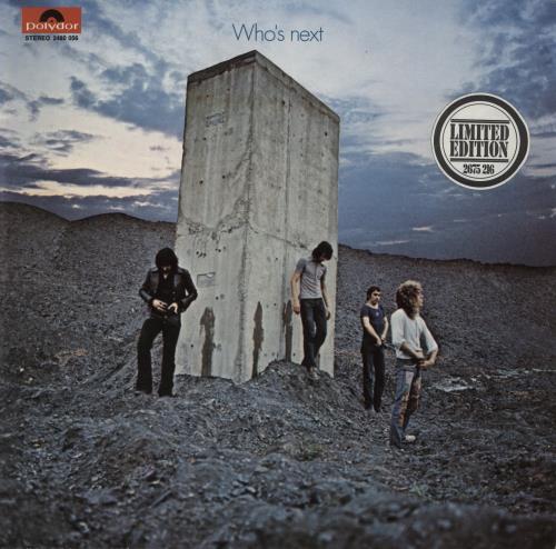The Who Who's Next vinyl LP album (LP record) German WHOLPWH413149
