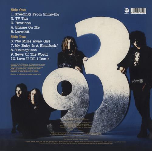 The Wildhearts Earth Vs The Wildhearts - 180gram vinyl LP album (LP record) UK WDHLPEA752140