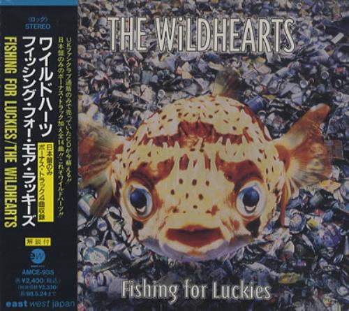The Wildhearts Fishing For Luckies CD album (CDLP) Japanese WDHCDFI57743