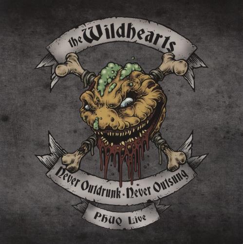 The Wildhearts Never Outdrunk � Never Outsung (PHUQ Live) 2-LP vinyl record set (Double LP Album) UK WDH2LNE869008