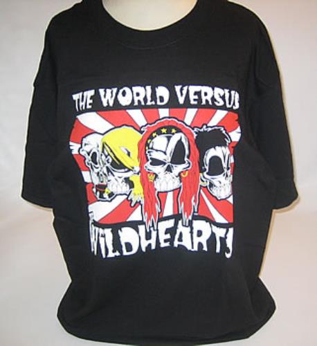 The Wildhearts The World Versus T-Shirt - Large t-shirt UK WDHTSTH352935