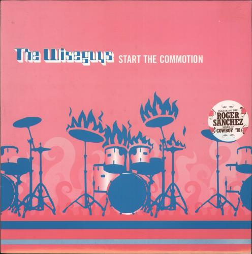 The Wiseguys Start The Commotion 12" vinyl single (12 inch record / Maxi-single) UK WGS12ST712351