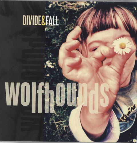 The Wolfhounds Divide & Fall - Red Vinyl 7" vinyl single (7 inch record / 45) UK TWF07DI765202