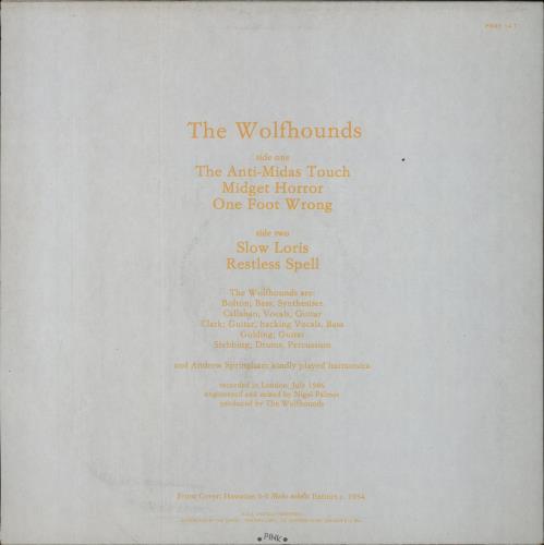The Wolfhounds The Anti-Midas Touch 12" vinyl single (12 inch record / Maxi-single) UK TWF12TH392267