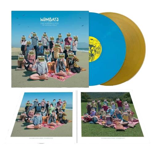 The Wombats This Modern Glitch: 10th Anniversary - Blue & Gold Vinyl - Sealed 2-LP vinyl record set (Double LP Album) UK TWZ2LTH791289