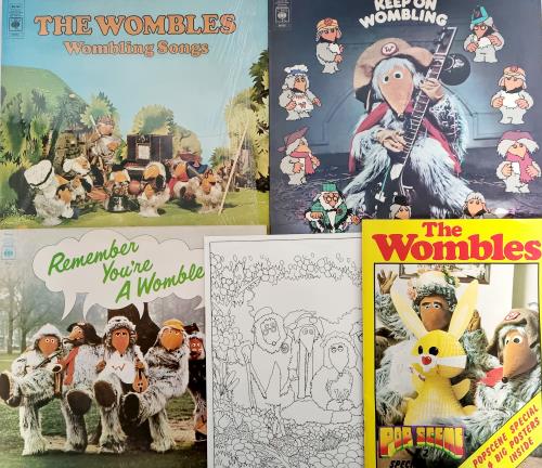The Wombles 3-Record Collection Vinyl Box Set UK WMBVXRE783383