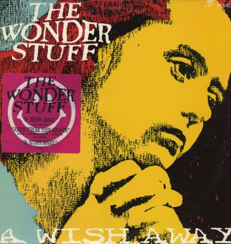 The Wonder Stuff A Wish Away 12" vinyl single (12 inch record / Maxi-single) US WON12AW03928