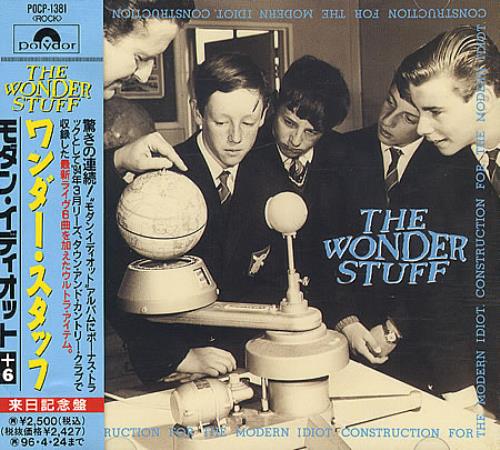 The Wonder Stuff Construction For The Modern Idiot CD album (CDLP) Japanese WONCDCO404175