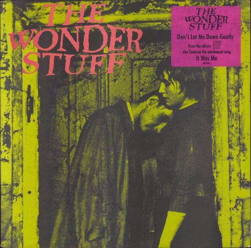 The Wonder Stuff Don't Let Me Down Gently 12" vinyl single (12 inch record / Maxi-single) US WON12DO07726