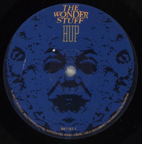 The Wonder Stuff Hup - Band Logo Sticker- Shrink vinyl LP album (LP record) UK WONLPHU879441