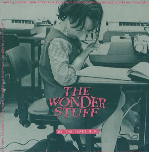 The Wonder Stuff On The Ropes EP 7" vinyl single (7 inch record / 45) UK WON07ON325753