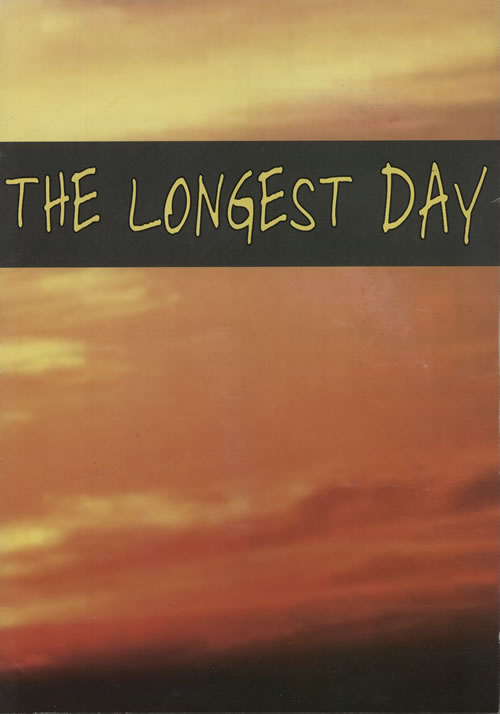 The Wonder Stuff The Longest Day tour programme UK WONTRTH637136