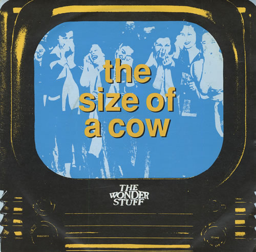 The Wonder Stuff The Size Of A Cow 7" vinyl single (7 inch record / 45) UK WON07TH430085