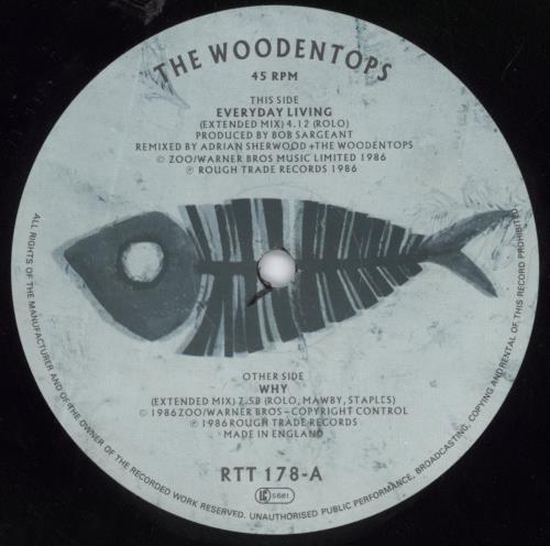 The Woodentops Everyday Living 12" vinyl single (12 inch record / Maxi-single) UK NED12EV815865