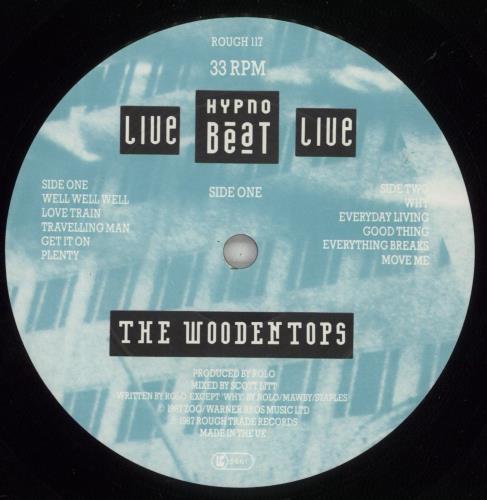 The Woodentops Live Hypno Beat Live - Stickered Shrink vinyl LP album (LP record) UK NEDLPLI874592