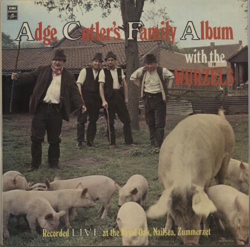 The Wurzels Adge Cutler's Family Album vinyl LP album (LP record) UK WZSLPAD663976