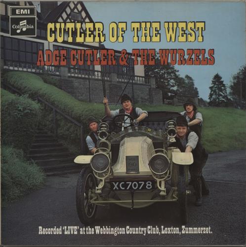 The Wurzels Cutler Of The West vinyl LP album (LP record) UK WZSLPCU663974