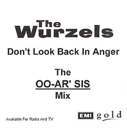 The Wurzels Don't Look Back In Anger CD-R acetate UK WZSCRDO281995