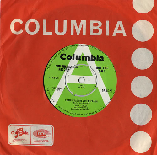 The Wurzels I Wish I Was Back On The Farm 7" vinyl single (7 inch record / 45) UK WZS07IW479708