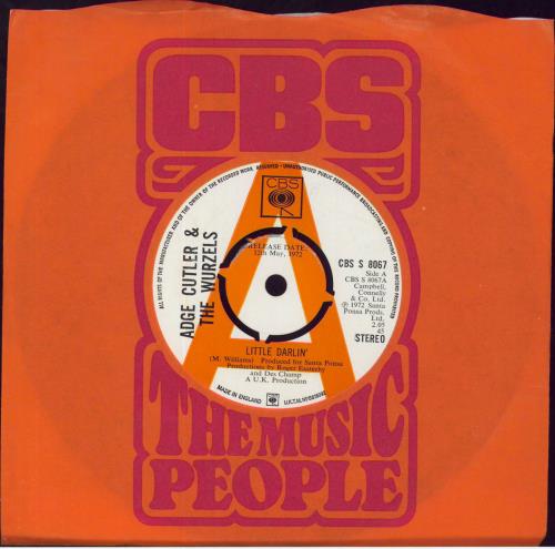 The Wurzels Little Darlin' 7" vinyl single (7 inch record / 45) UK WZS07LI813735