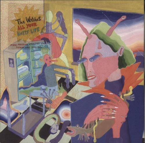 The Wytches All Your Happy Life - Purple Vinyl + Autographed Sleeve vinyl LP album (LP record) UK X28LPAL766841