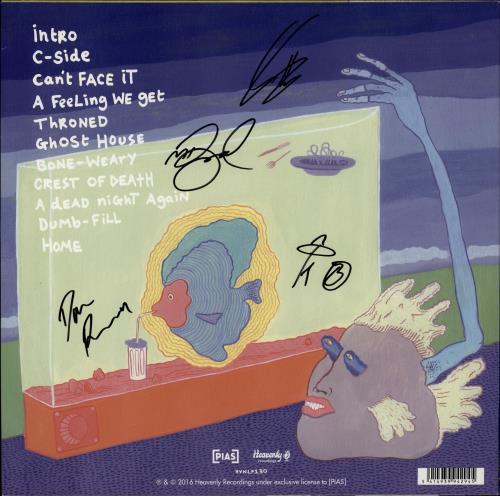 The Wytches All Your Happy Life - Purple Vinyl + Bonus CD-R - Autographed vinyl LP album (LP record) UK X28LPAL764983