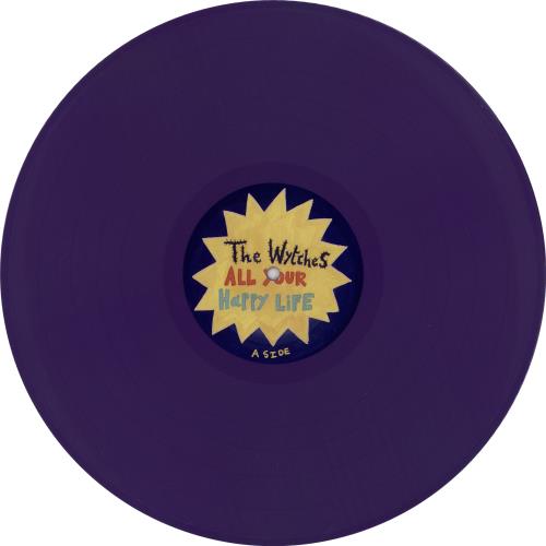 The Wytches All Your Happy Life - Purple Vinyl + Bonus CD-R - Autographed vinyl LP album (LP record) UK X28LPAL764983