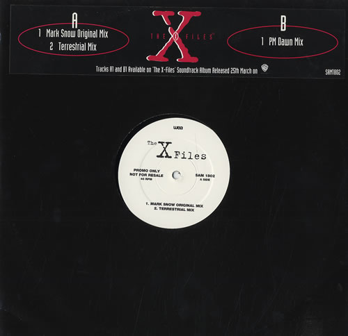 The X-Files The X-files 12" vinyl single (12 inch record / Maxi-single) UK X-F12TH70781