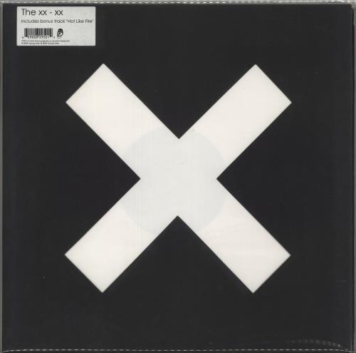 The XX xx - White Vinyl - Stickered Sleeve + Poster vinyl LP album (LP record) UK UXELPXX869910