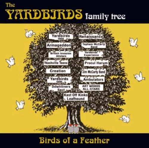 The Yardbirds Birds Of A Feather CD album (CDLP) UK YDBCDBI413635