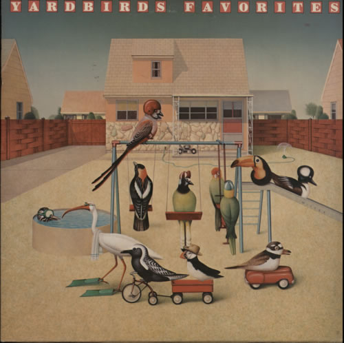 The Yardbirds Favorites vinyl LP album (LP record) US YDBLPFA592862
