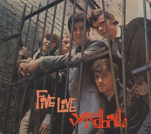 The Yardbirds Five Live CD album (CDLP) UK YDBCDFI377137
