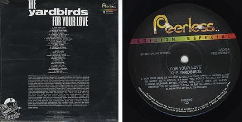 The Yardbirds For Your Love vinyl LP album (LP record) Mexican YDBLPFO199379