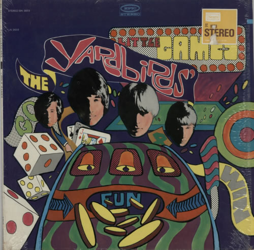 The Yardbirds Little Games + Shrink vinyl LP album (LP record) US YDBLPLI403431