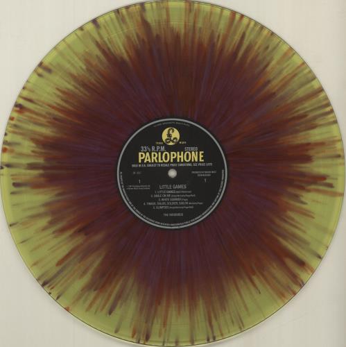 The Yardbirds Little Games - Splattered Colour Vinyl - RSD vinyl LP album (LP record) UK YDBLPLI681035
