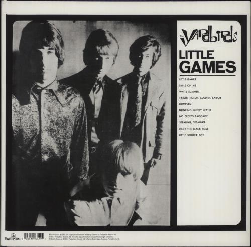 The Yardbirds Little Games - Splattered Colour Vinyl - RSD vinyl LP album (LP record) UK YDBLPLI681035