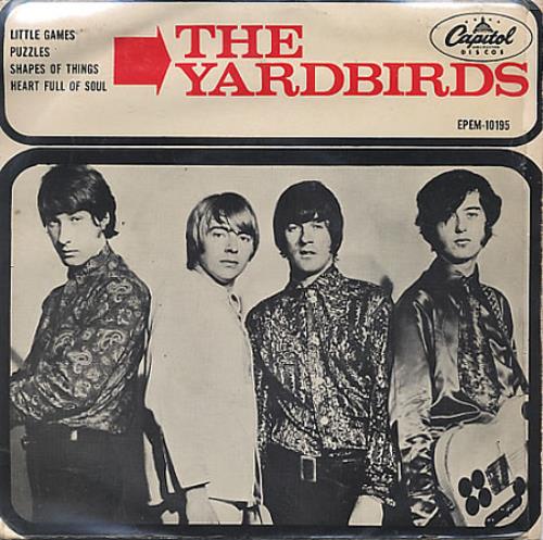 The Yardbirds Little Games EP 7" vinyl single (7 inch record / 45) Mexican YDB07LI344730