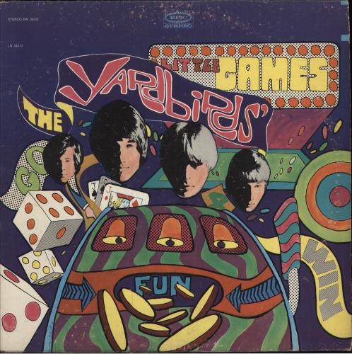 The Yardbirds Little Games vinyl LP album (LP record) US YDBLPLI585311